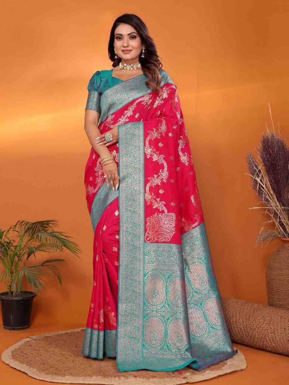 Mahrook By PC 101 To 106 Series Indian Traditional Wear Collection Beautiful Stylish Fancy Colorful Party Wear & Occasional Wear Banarasi Silk Sarees At Wholesale Price