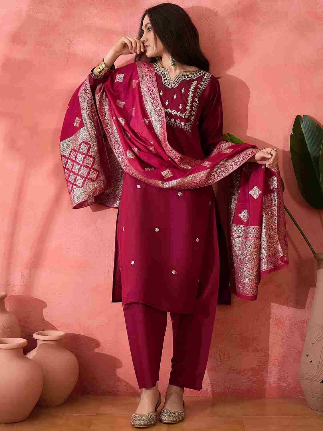 Aakruti By PC 101 To 108 Series Beautiful Suits Colorful Stylish Fancy Casual Wear & Ethnic Wear Roman Silk Dresses At Wholesale Price