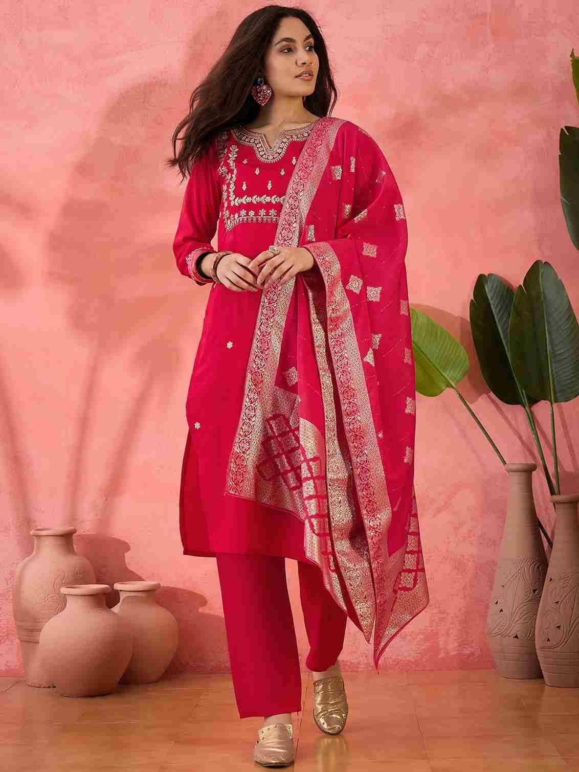 Aakruti By PC 101 To 108 Series Beautiful Suits Colorful Stylish Fancy Casual Wear & Ethnic Wear Roman Silk Dresses At Wholesale Price