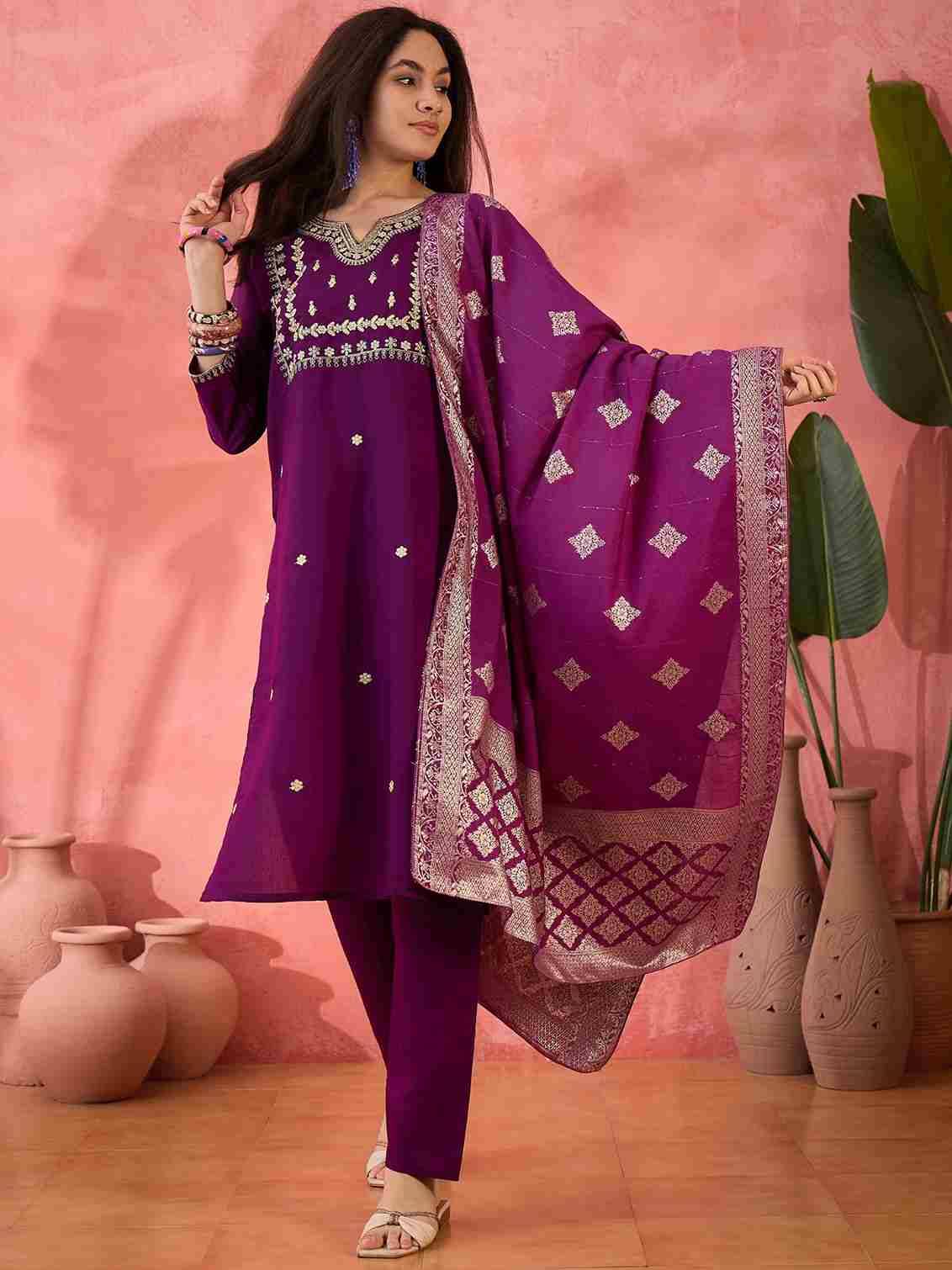 Aakruti By PC 101 To 108 Series Beautiful Suits Colorful Stylish Fancy Casual Wear & Ethnic Wear Roman Silk Dresses At Wholesale Price