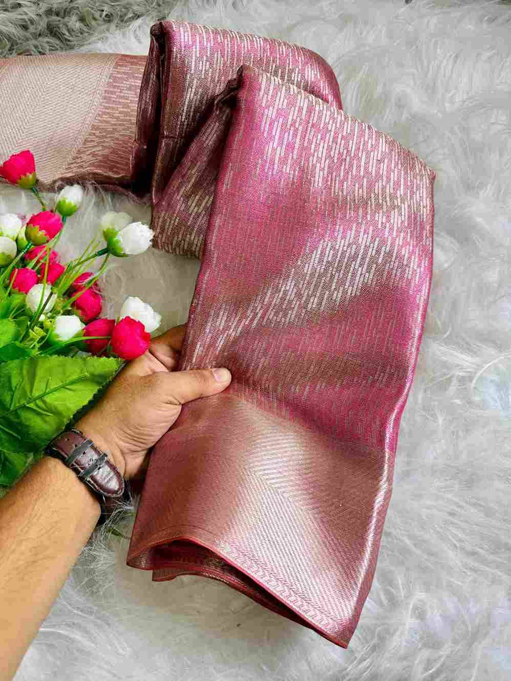 Vv-15 By Fashid Wholesale 01 To 06 Series Indian Traditional Wear Collection Beautiful Stylish Fancy Colorful Party Wear & Occasional Wear Tissue Silk Sarees At Wholesale Price
