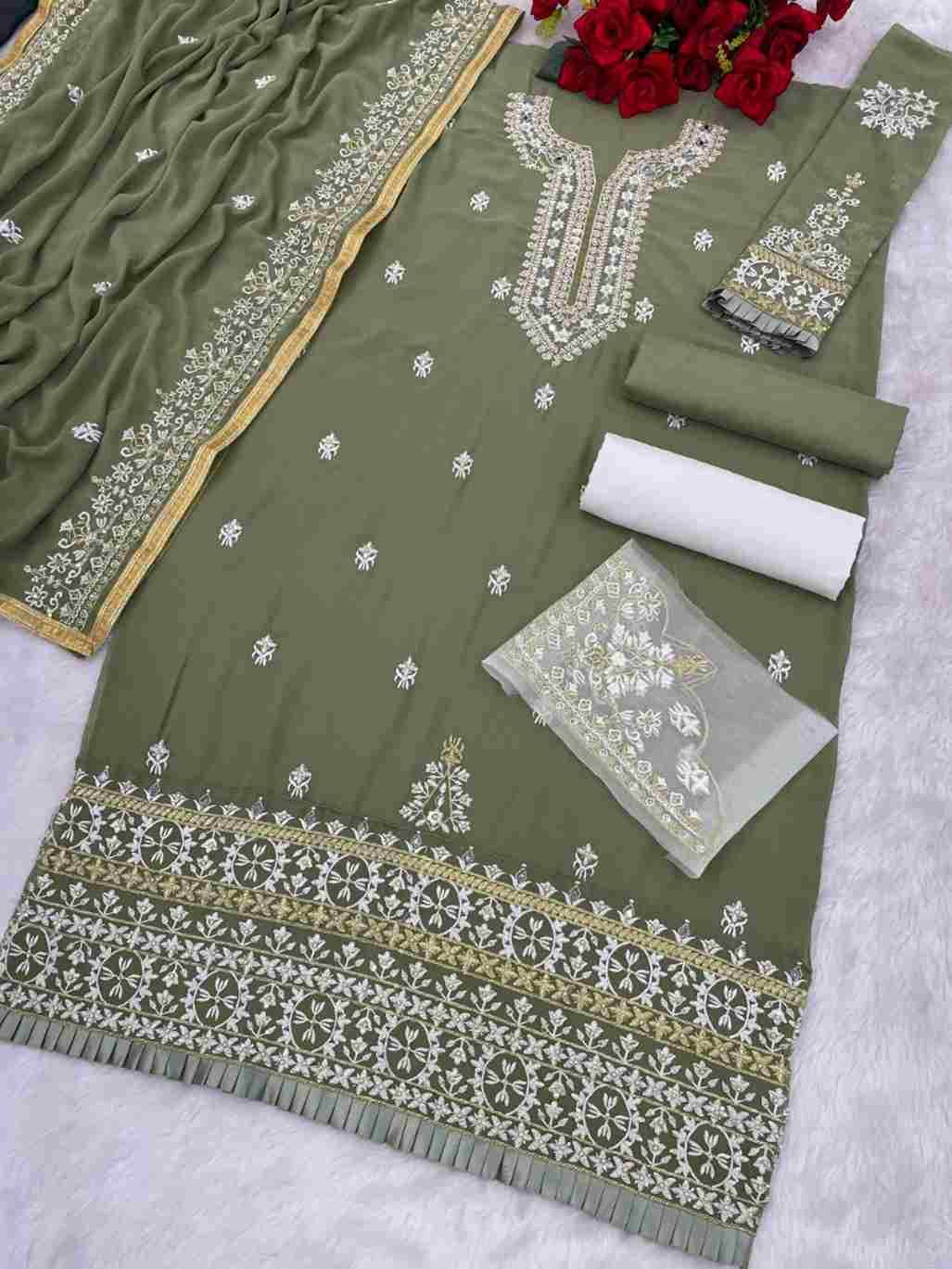 Maryams 189 Colours By Maryams 189-A To 189-D Series Pakistani Suits Beautiful Fancy Colorful Stylish Party Wear & Occasional Wear Georgette Embroidery Dresses At Wholesale Price
