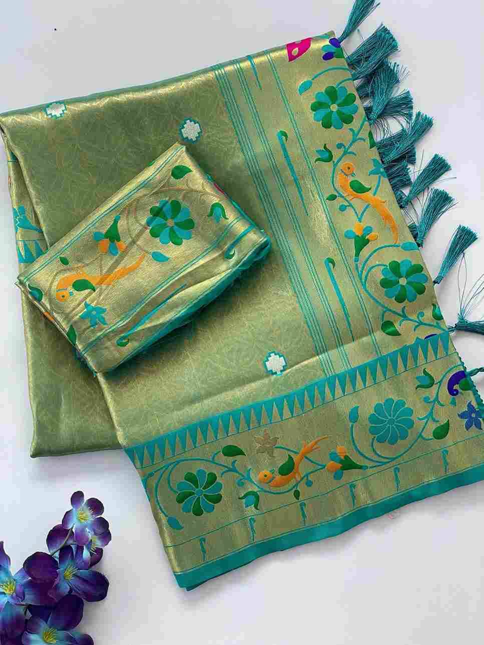 Vv-19 By Fashid Wholesale 01 To 05 Series Indian Traditional Wear Collection Beautiful Stylish Fancy Colorful Party Wear & Occasional Wear Pure Soft Tissue Silk Sarees At Wholesale Price