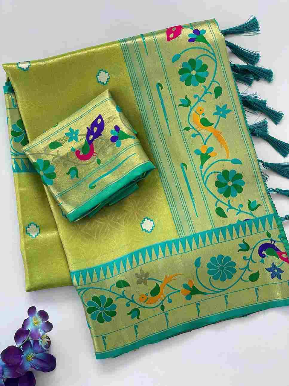 Vv-19 By Fashid Wholesale 01 To 05 Series Indian Traditional Wear Collection Beautiful Stylish Fancy Colorful Party Wear & Occasional Wear Pure Soft Tissue Silk Sarees At Wholesale Price