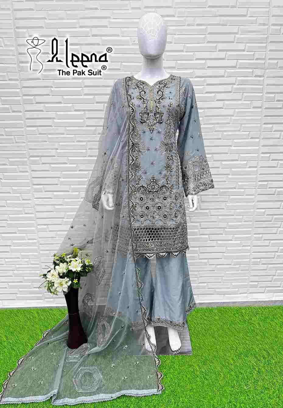 Aleena 1140 Colours By Aleena 1140-A To 1140-B Series Beautiful Pakistani Suits Stylish Fancy Colorful Party Wear & Occasional Wear Chiffon Embroidered Dresses At Wholesale Price