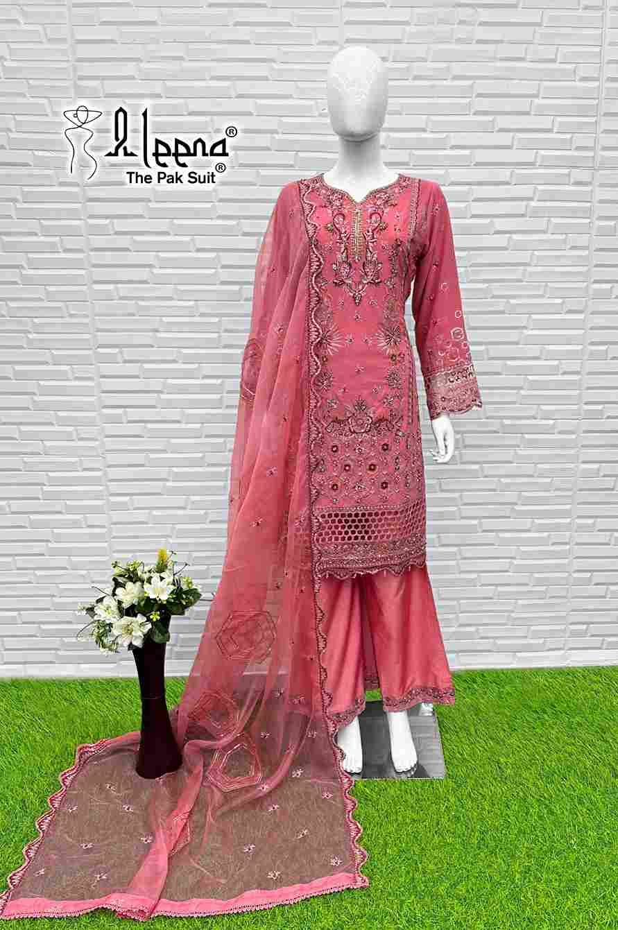Aleena 1140 Colours By Aleena 1140-A To 1140-B Series Beautiful Pakistani Suits Stylish Fancy Colorful Party Wear & Occasional Wear Chiffon Embroidered Dresses At Wholesale Price