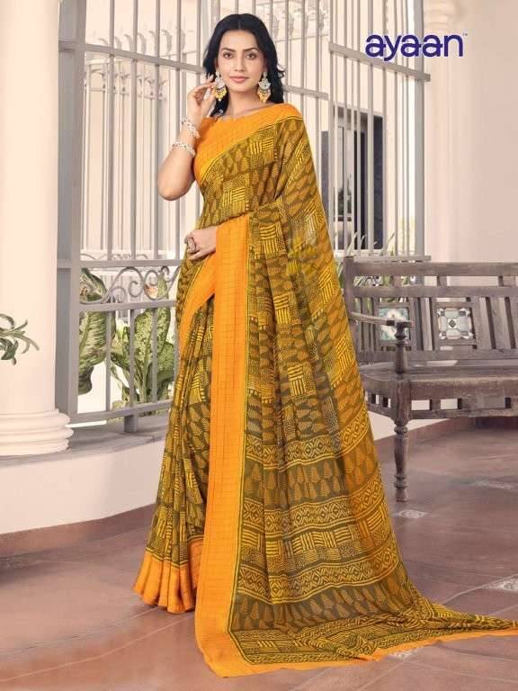 Urmila By Ayaan 01 To 24 Series Indian Traditional Wear Collection Beautiful Stylish Fancy Colorful Party Wear & Occasional Wear Georgette Sarees At Wholesale Price