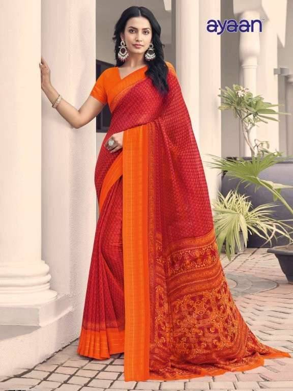 Urmila By Ayaan 01 To 24 Series Indian Traditional Wear Collection Beautiful Stylish Fancy Colorful Party Wear & Occasional Wear Georgette Sarees At Wholesale Price