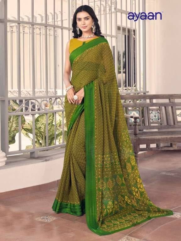 Urmila By Ayaan 01 To 24 Series Indian Traditional Wear Collection Beautiful Stylish Fancy Colorful Party Wear & Occasional Wear Georgette Sarees At Wholesale Price