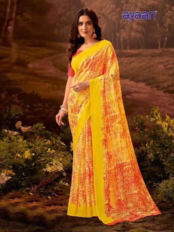 Urmila By Ayaan 01 To 24 Series Indian Traditional Wear Collection Beautiful Stylish Fancy Colorful Party Wear & Occasional Wear Georgette Sarees At Wholesale Price