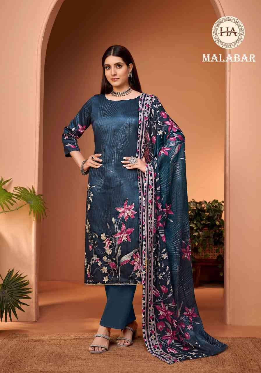 Malabar By Harshit Fashion Hub 1936-719-001 To 1936-719-006 Series Beautiful Festive Suits Stylish Fancy Colorful Casual Wear & Ethnic Wear Pure Jam Cotton Dresses At Wholesale Price