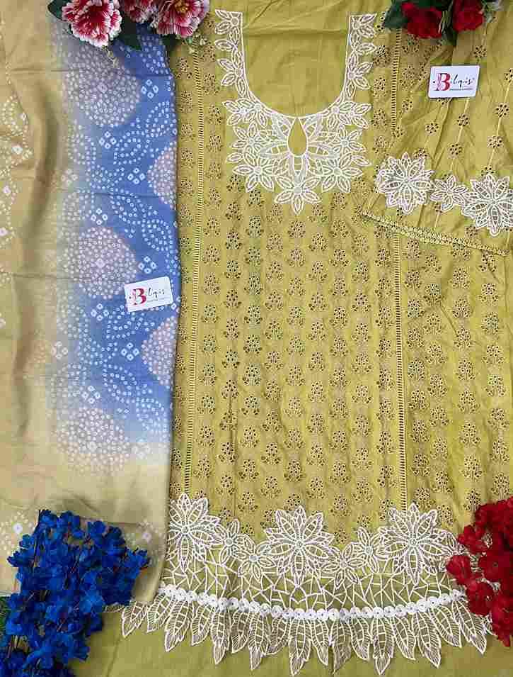 Bilqis 189 Colours By Bilqis 189-A To 189-D Series Beautiful Pakistani Suits Stylish Fancy Colorful Party Wear & Occasional Wear Cotton Lawn Embroidery Dresses At Wholesale Price