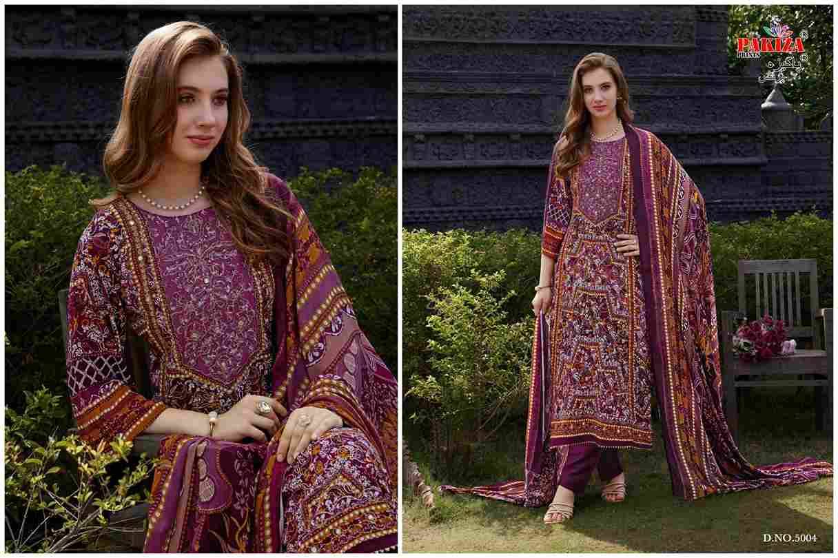 Nawazish Vol-05 By Pakiza Prints 5001 To 5004 Series Beautiful Festive Suits Stylish Fancy Colorful Party Wear & Occasional Wear Rayon Print Dresses At Wholesale Price