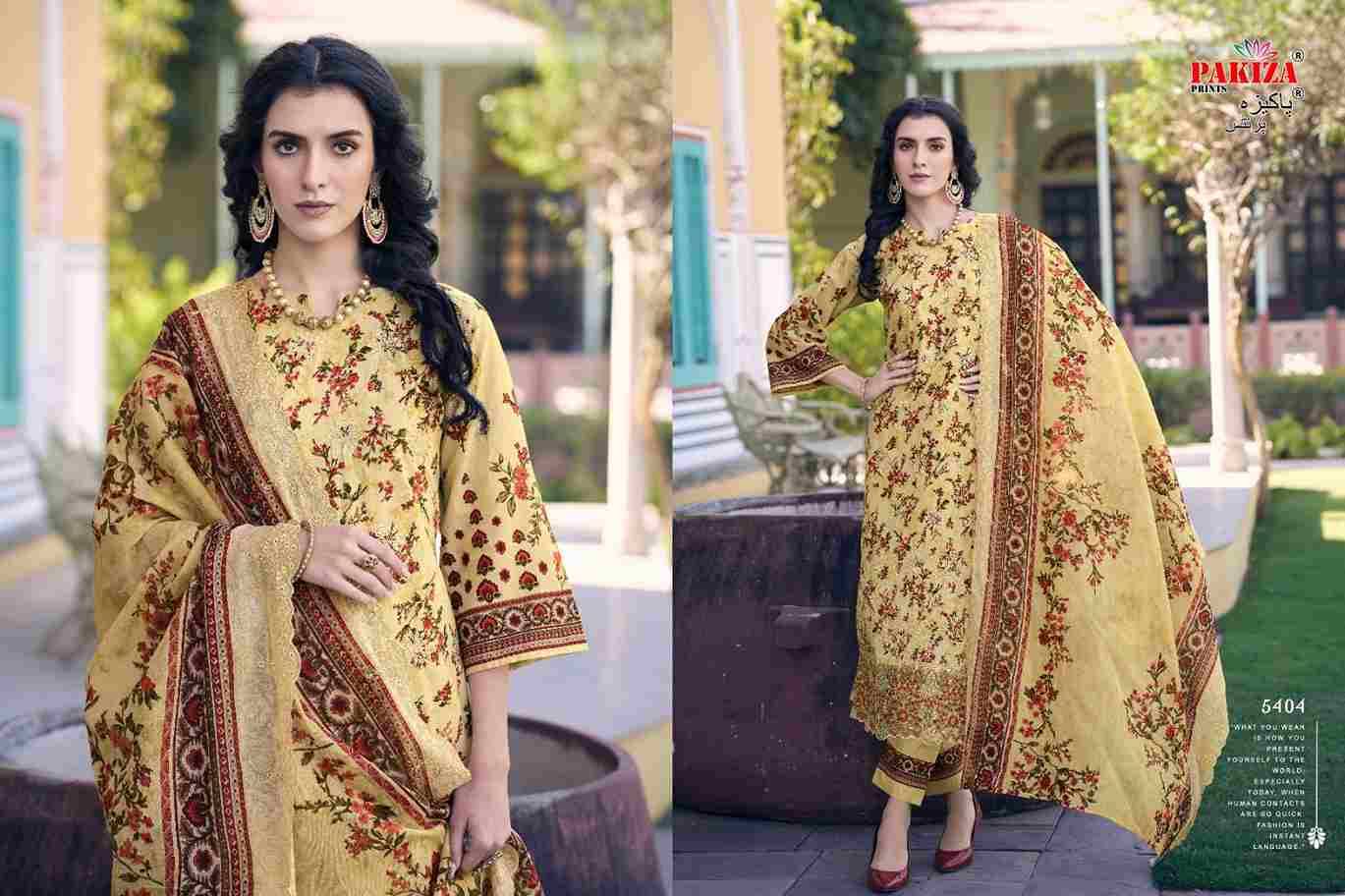 Fiza Vol-54 By Pakiza Prints 5401 To 5410 Series Beautiful Festive Suits Stylish Fancy Colorful Party Wear & Occasional Wear Lawn Cotton Dresses At Wholesale Price