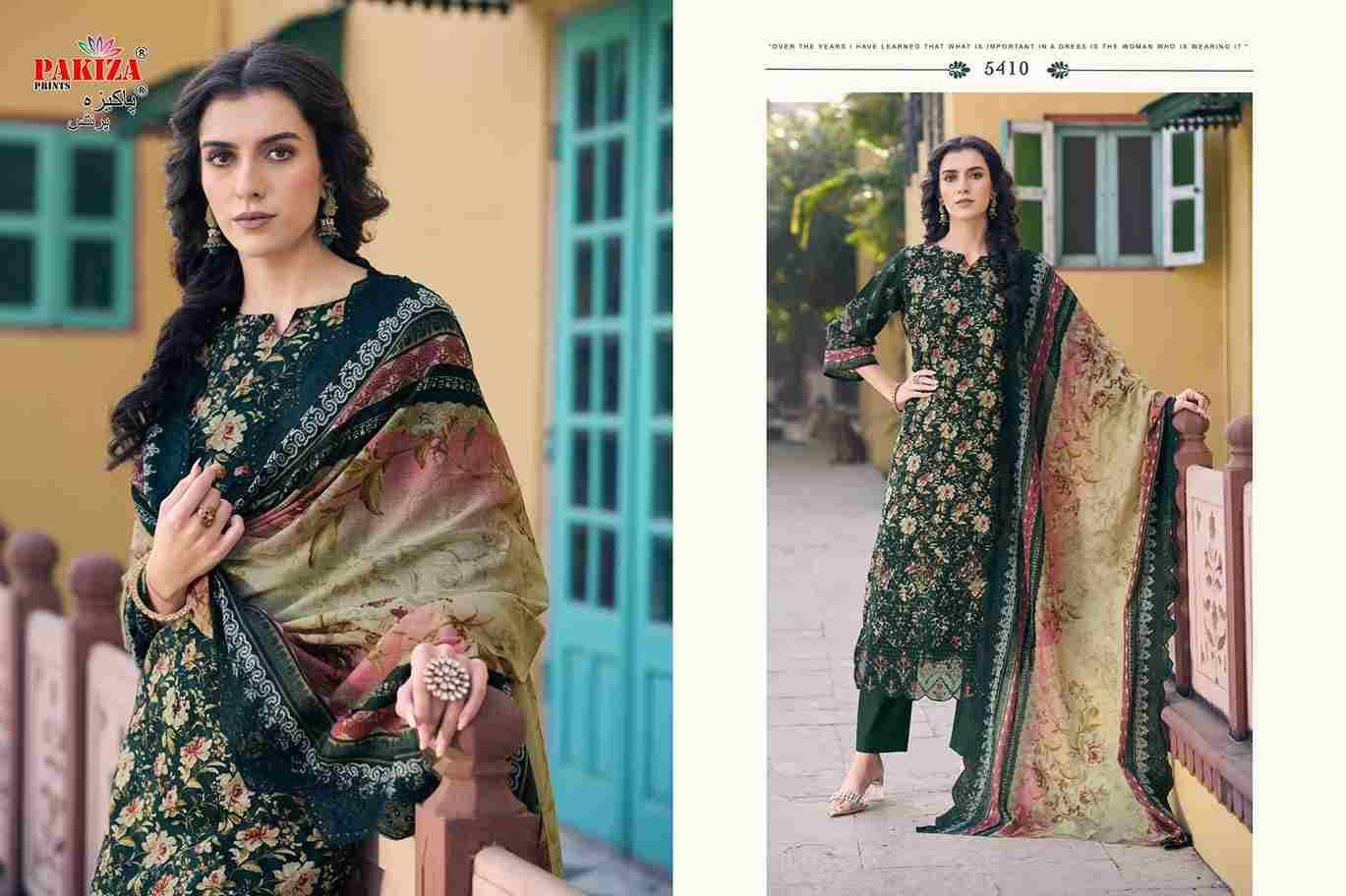 Fiza Vol-54 By Pakiza Prints 5401 To 5410 Series Beautiful Festive Suits Stylish Fancy Colorful Party Wear & Occasional Wear Lawn Cotton Dresses At Wholesale Price