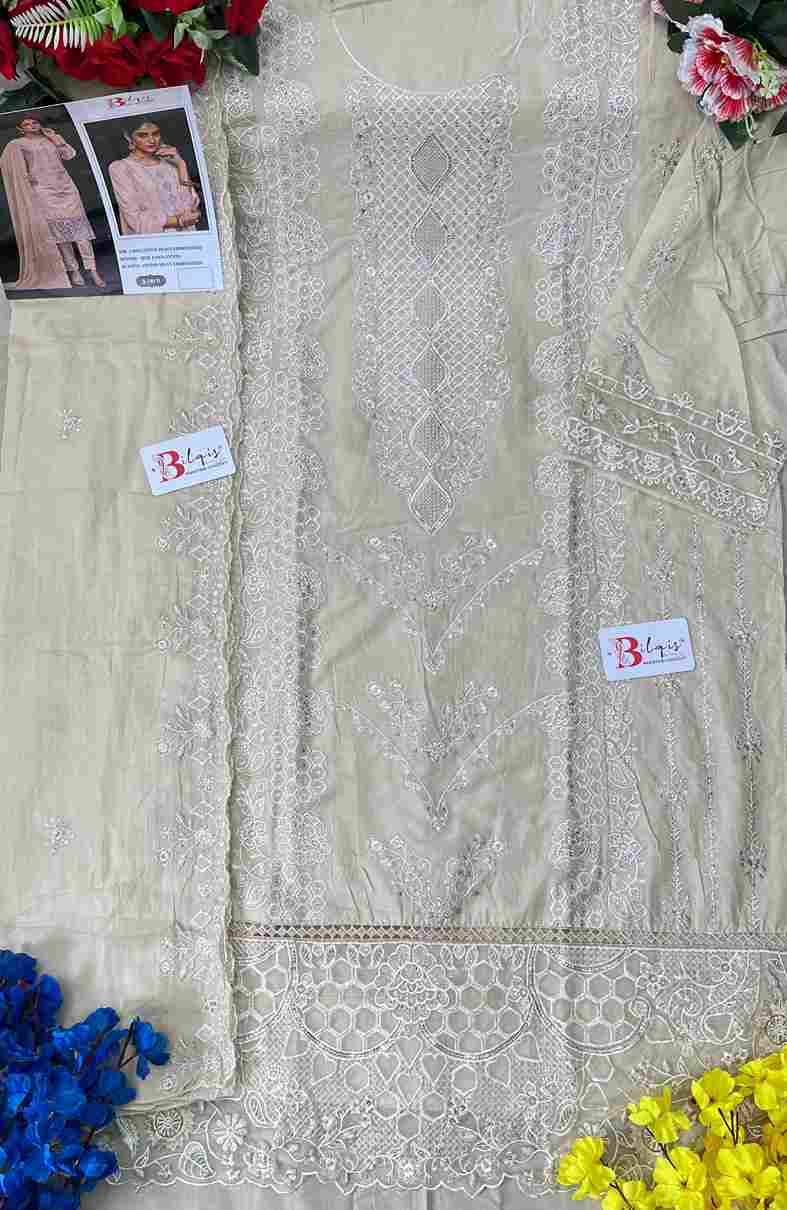 Bilqis 180 Colours By Bilqis 180-A To 180-D Series Beautiful Pakistani Suits Stylish Fancy Colorful Party Wear & Occasional Wear Cotton Lawn Embroidery Dresses At Wholesale Price
