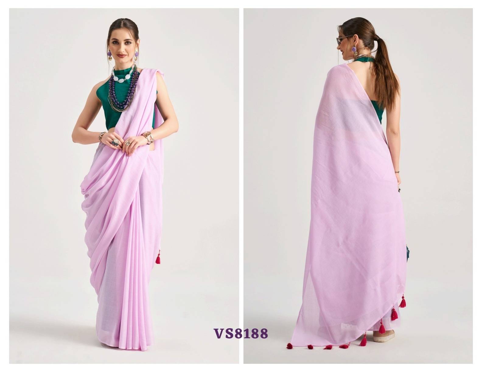Hues And Flow By Mono Poley 8183 To 8191 Series Indian Traditional Wear Collection Beautiful Stylish Fancy Colorful Party Wear & Occasional Wear Viscose Sarees At Wholesale Price