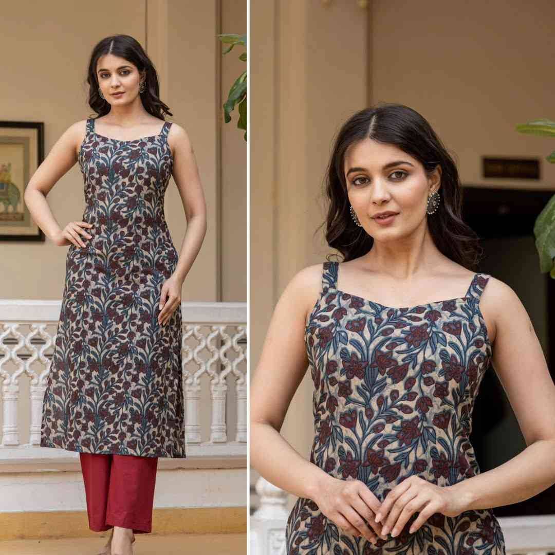 Blush Vol-3 By Kaamiri 01 To 07 Series Designer Stylish Fancy Colorful Beautiful Party Wear & Ethnic Wear Collection Cotton Printed Kurtis At Wholesale Price