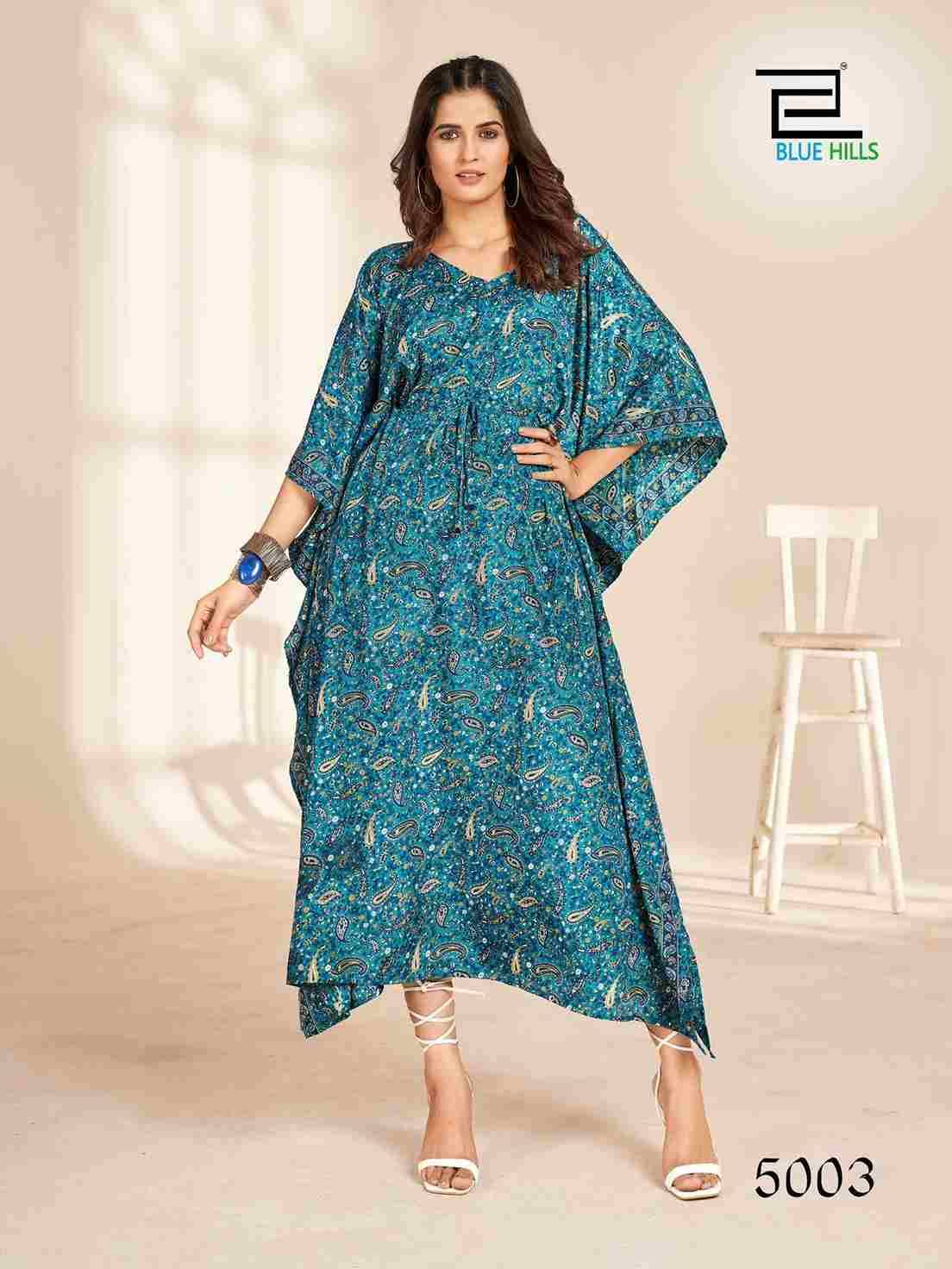 Kaftan Vol-2 By Kaamiri 01 To 05 Series Designer Stylish Fancy Colorful Beautiful Party Wear & Ethnic Wear Collection Heavy French Crepe Kaftan At Wholesale Price