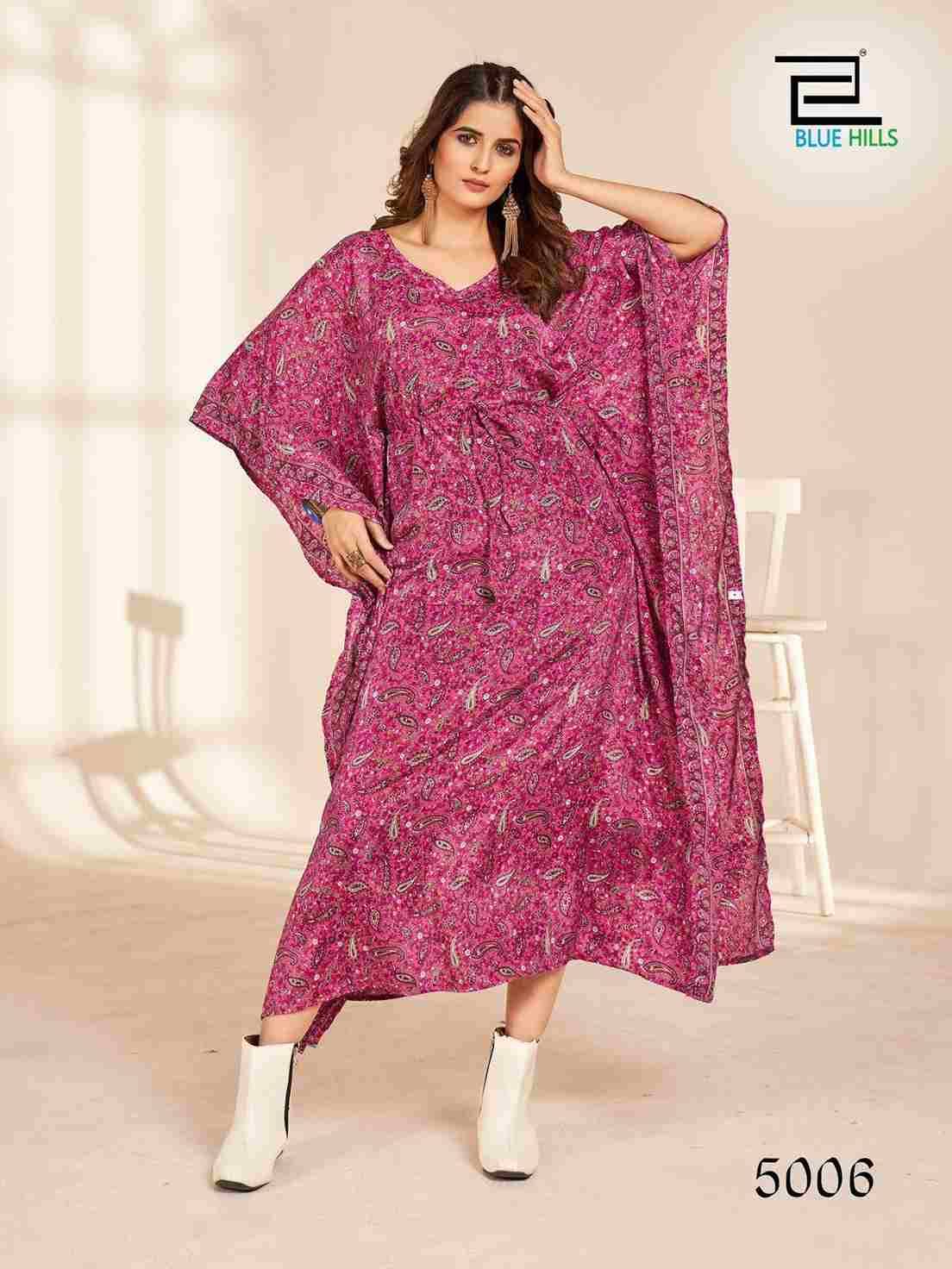 Kaftan Vol-2 By Kaamiri 01 To 05 Series Designer Stylish Fancy Colorful Beautiful Party Wear & Ethnic Wear Collection Heavy French Crepe Kaftan At Wholesale Price