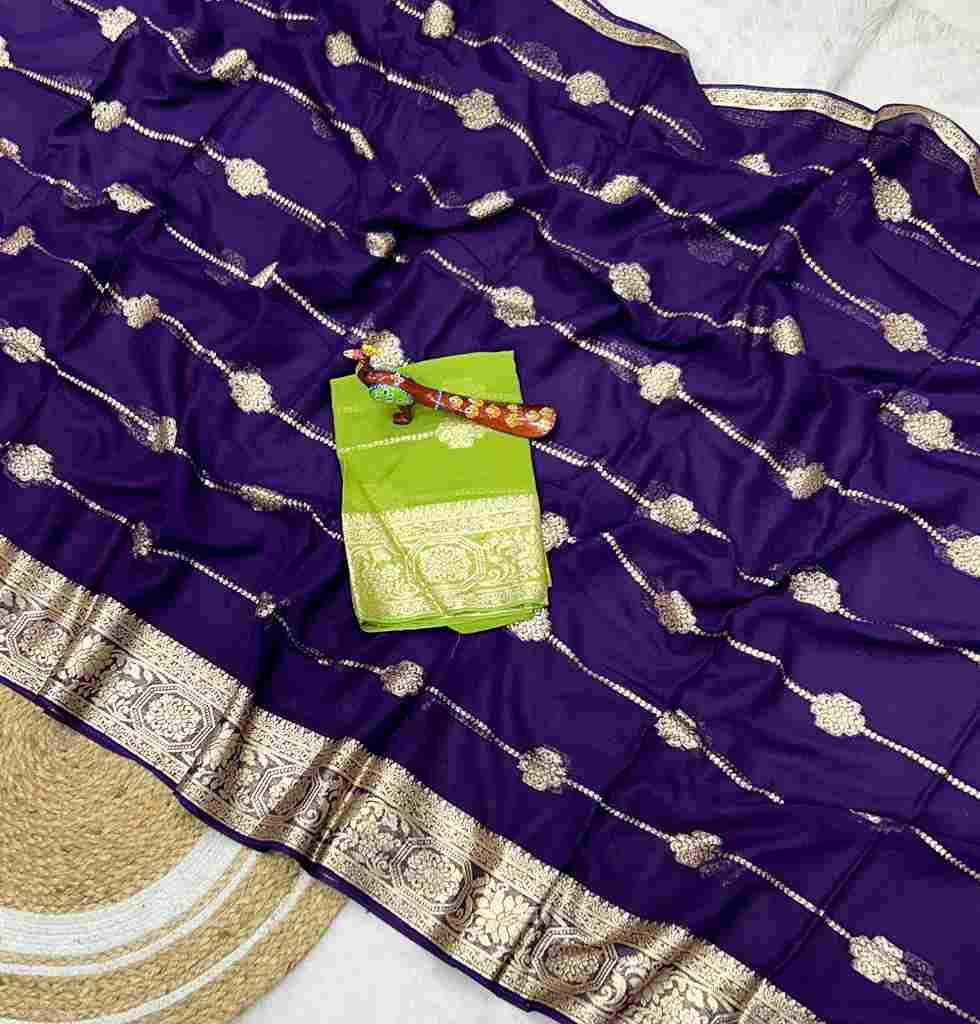 Radhika By Fashid Wholesale 01 To 08 Series Indian Traditional Wear Collection Beautiful Stylish Fancy Colorful Party Wear & Occasional Wear Viscose Georgette Sarees At Wholesale Price