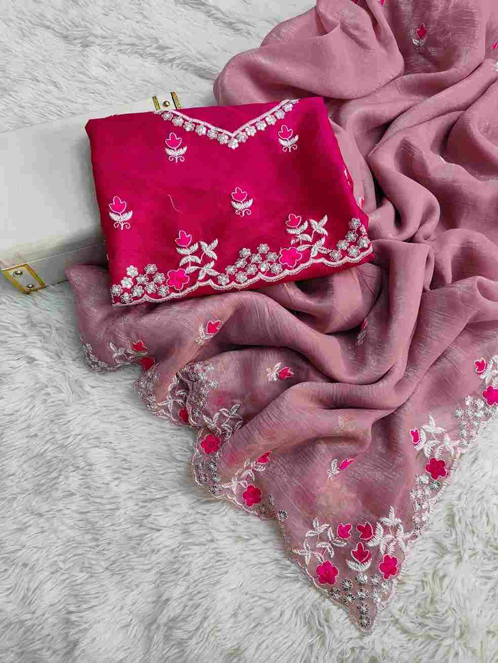 Vs-Sarita By Fashid Wholesale 01 To 04 Series Indian Traditional Wear Collection Beautiful Stylish Fancy Colorful Party Wear & Occasional Wear Pure Crunchy Silk Sarees At Wholesale Price