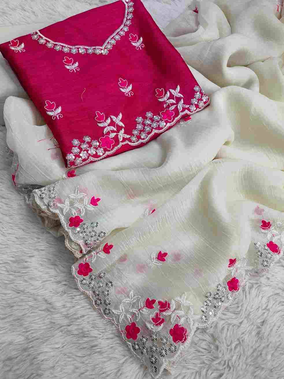 Vs-Sarita By Fashid Wholesale 01 To 04 Series Indian Traditional Wear Collection Beautiful Stylish Fancy Colorful Party Wear & Occasional Wear Pure Crunchy Silk Sarees At Wholesale Price