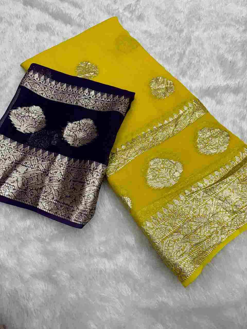 Anu By Fashid Wholesale 01 To 12 Series Indian Traditional Wear Collection Beautiful Stylish Fancy Colorful Party Wear & Occasional Wear Viscose Georgette Sarees At Wholesale Price