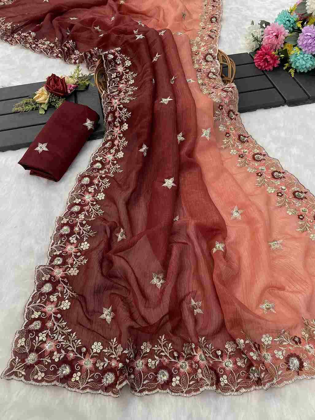 Vs-Pinklady By Fashid Wholesale 01 To 05 Series Indian Traditional Wear Collection Beautiful Stylish Fancy Colorful Party Wear & Occasional Wear Pure Soft Crunchy Sarees At Wholesale Price