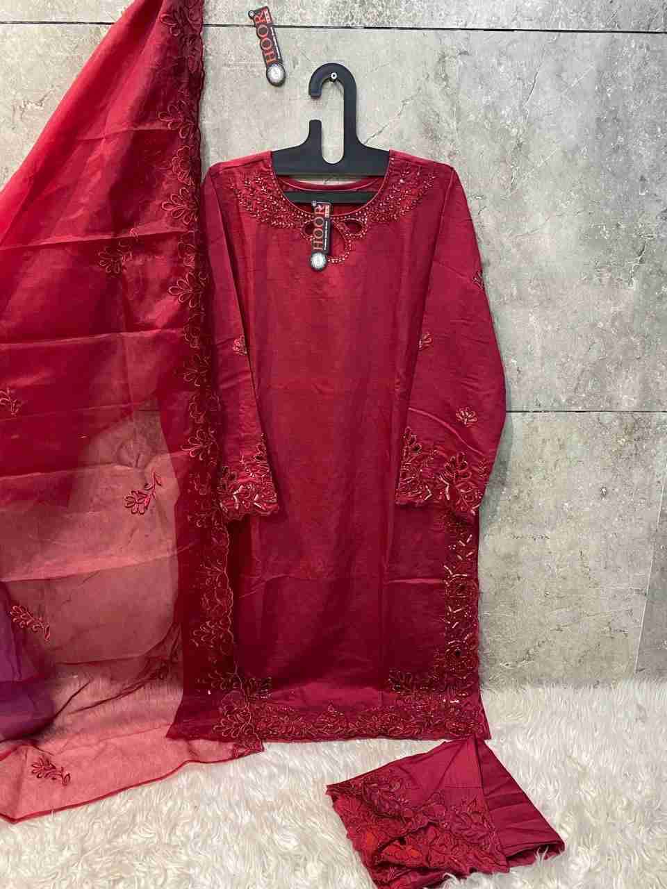 Hoor Tex Hit Design HF-163 Colours By Hoor Tex HF-163-A To HF-163-C Series Designer Festive Pakistani Suits Collection Beautiful Stylish Fancy Colorful Party Wear & Occasional Wear Heavy Viscose Embroidered Dresses At Wholesale Price
