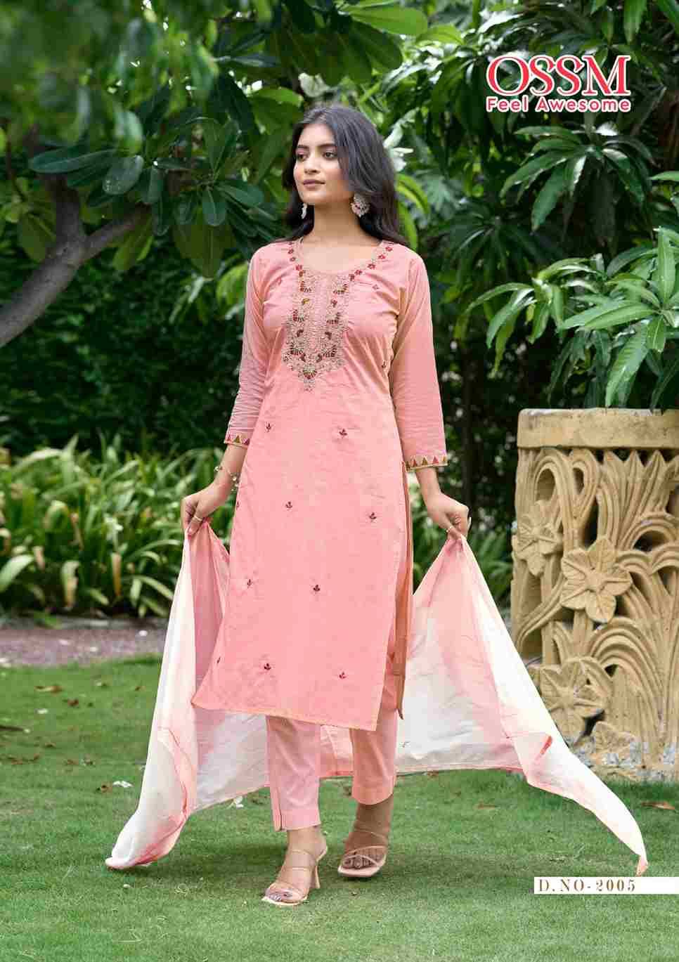 Mantra Vol-2 By Ossm 2001 To 2006 Series Beautiful Festive Suits Colorful Stylish Fancy Casual Wear & Ethnic Wear Pure Cotton Dresses At Wholesale Price