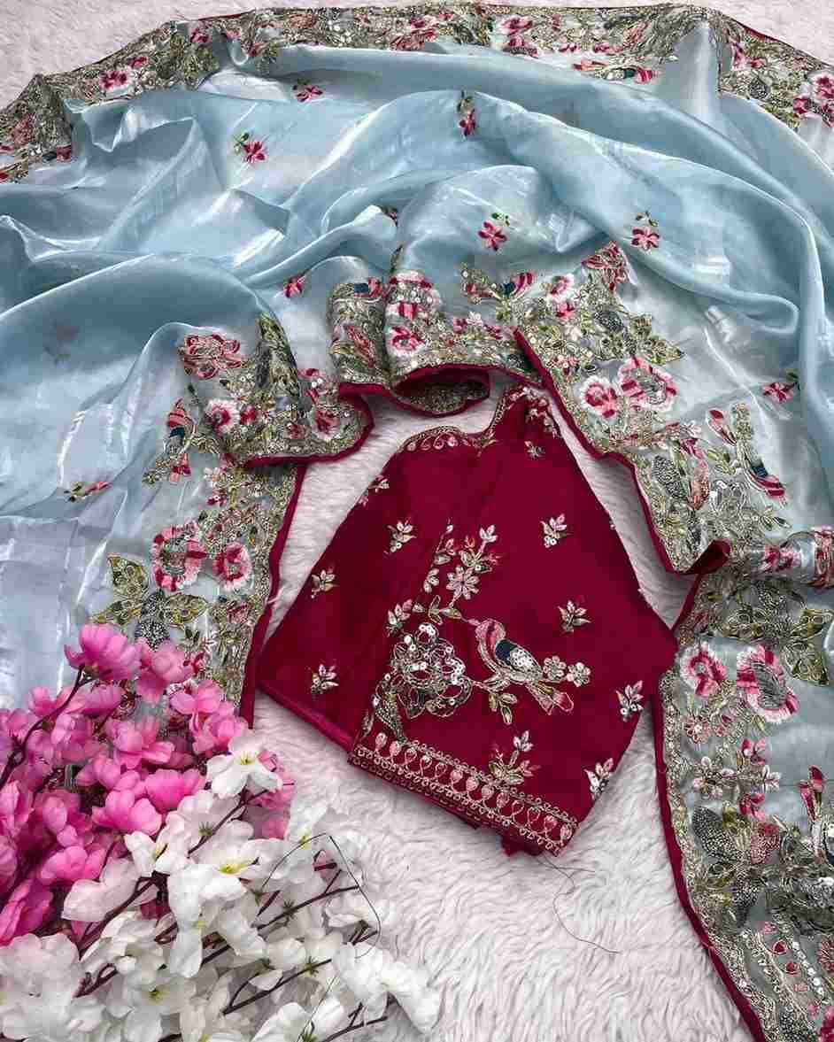 Vs-Morni By Fashid Wholesale 01 To 05 Series Indian Traditional Wear Collection Beautiful Stylish Fancy Colorful Party Wear & Occasional Wear Pure Jimmy Choo Silk Sarees At Wholesale Price