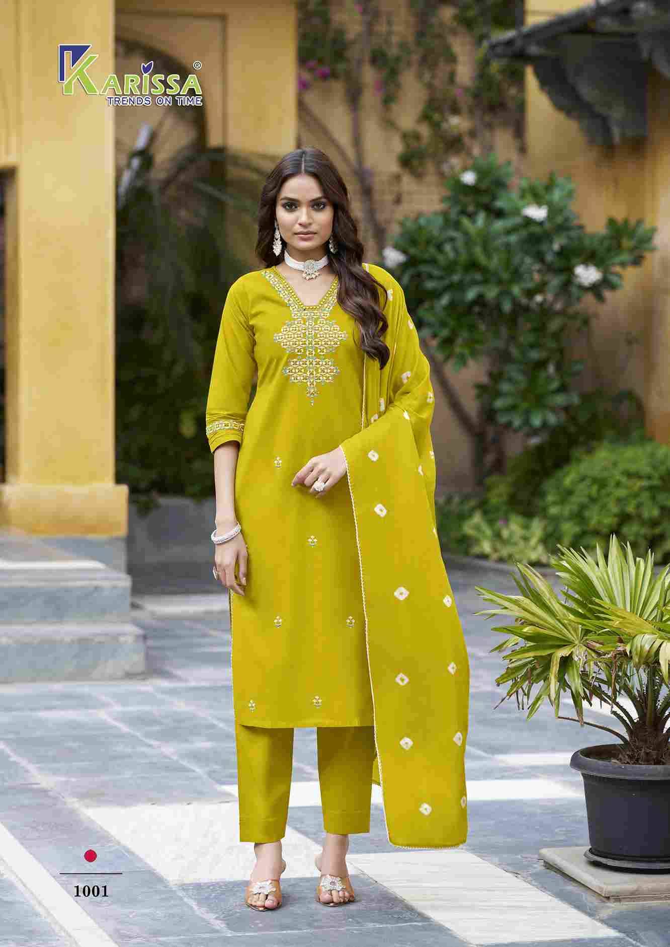 Hiya By Karissa 1001 To 1004 Series Beautiful Festive Suits Colorful Stylish Fancy Casual Wear & Ethnic Wear Pure Cotton Dresses At Wholesale Price