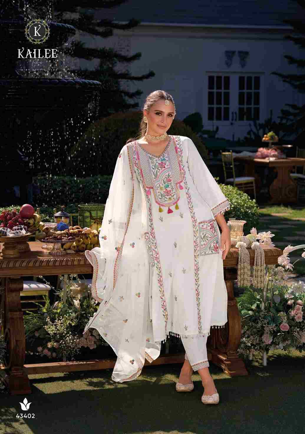 Shaili By Kailee 43401 To 43404 Series Beautiful Stylish Festive Suits Fancy Colorful Casual Wear & Ethnic Wear & Ready To Wear Cotton Dresses At Wholesale Price