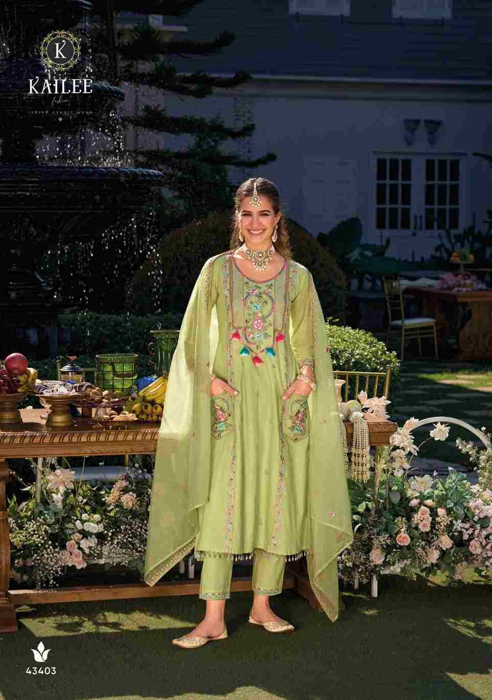 Shaili By Kailee 43401 To 43404 Series Beautiful Stylish Festive Suits Fancy Colorful Casual Wear & Ethnic Wear & Ready To Wear Cotton Dresses At Wholesale Price