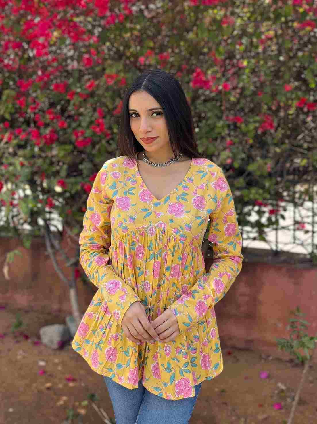Kanika By Kaamiri 01 To 08 Series Designer Stylish Fancy Colorful Beautiful Party Wear & Ethnic Wear Collection Rayon Printed Tops At Wholesale Price