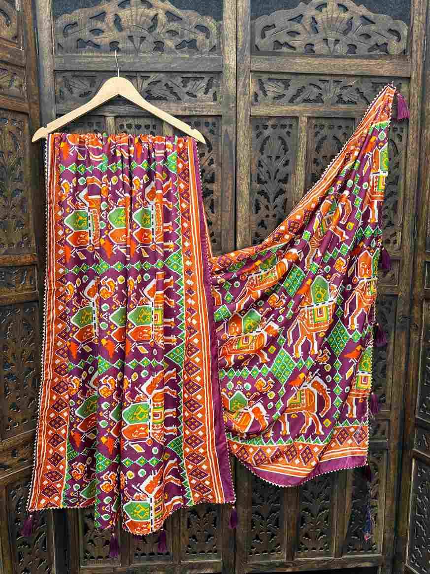 Gr-5107 By Fashid Wholesale 01 To 06 Series Beautiful Stylish Fancy Colorful Casual Wear & Ethnic Wear Soft Dola Silk Dupatta At Wholesale Price