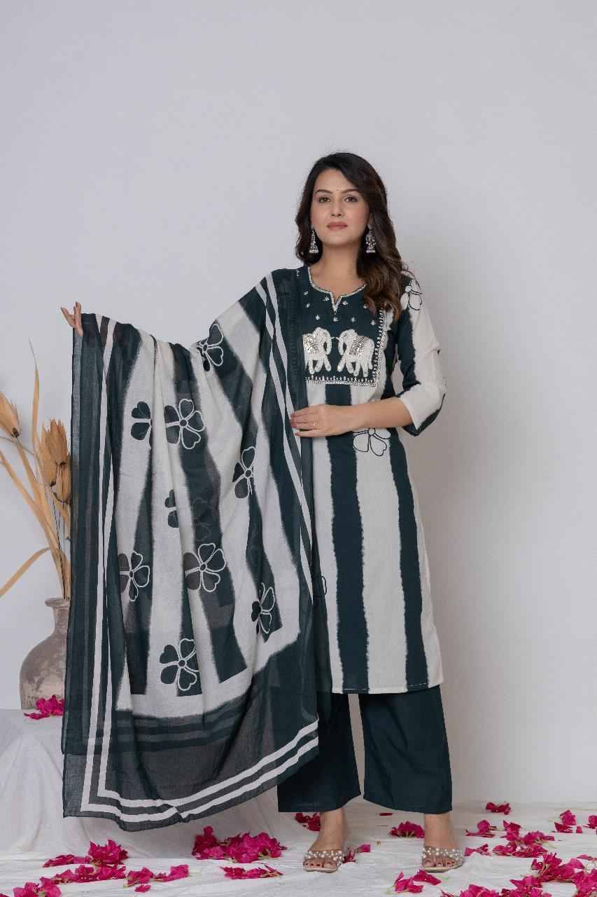 Stuti By Fashid Wholesale 01 To 17 Series Beautiful Stylish Festive Suits Fancy Colorful Casual Wear & Ethnic Wear & Ready To Wear Pure Cotton Dresses At Wholesale Price