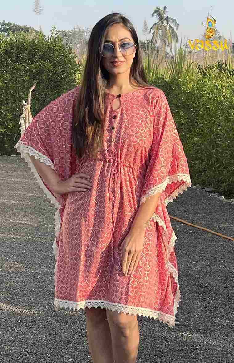 Rung By Vassu 01 To 05 Series Designer Stylish Fancy Colorful Beautiful Party Wear & Ethnic Wear Collection Heavy Muslin Kaftan At Wholesale Price