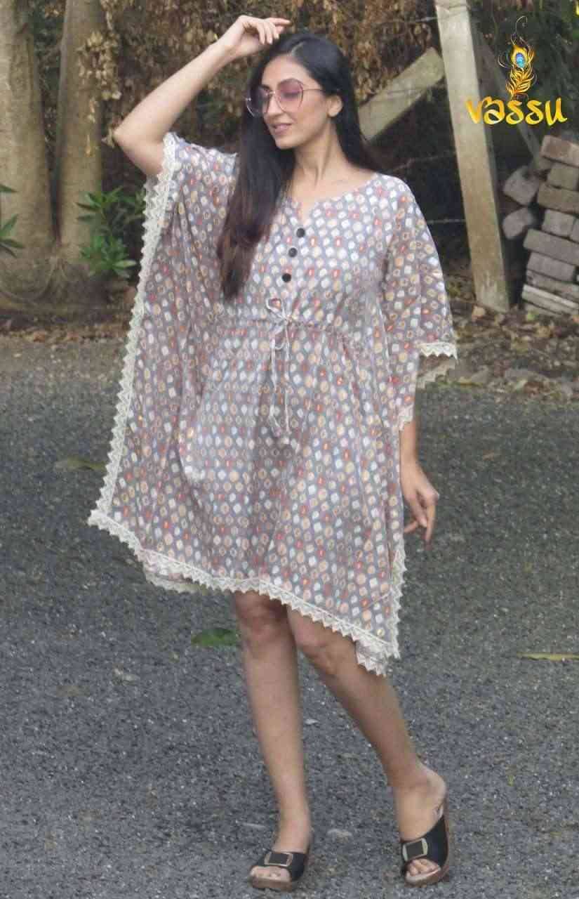Rung By Vassu 01 To 05 Series Designer Stylish Fancy Colorful Beautiful Party Wear & Ethnic Wear Collection Heavy Muslin Kaftan At Wholesale Price