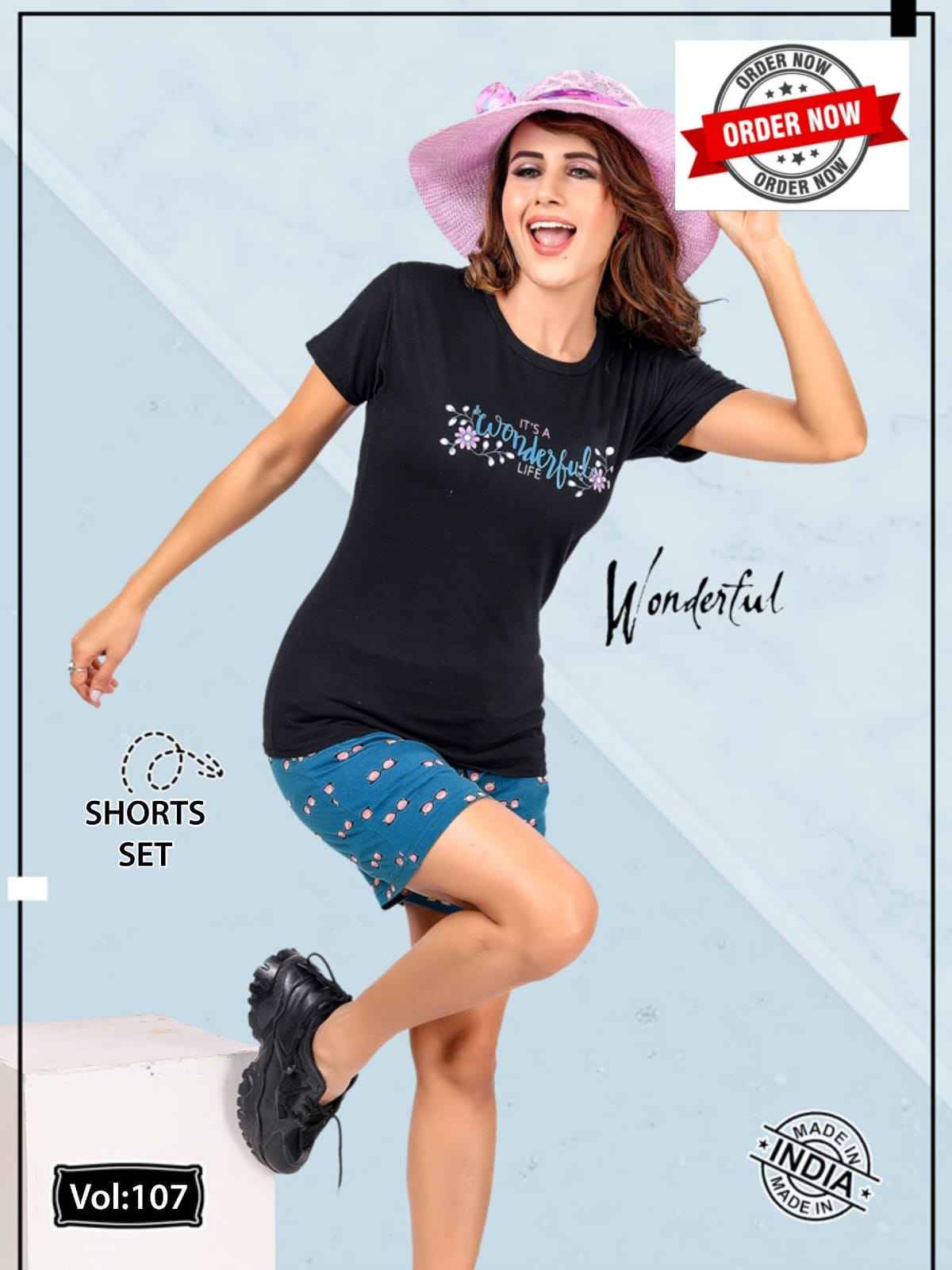 Vol-107 By Kaamiri 107-A To 107-F Series Beautiful Stylish Fancy Colorful Casual Wear & Ethnic Wear Hosiery Cotton Night Suits At Wholesale Price