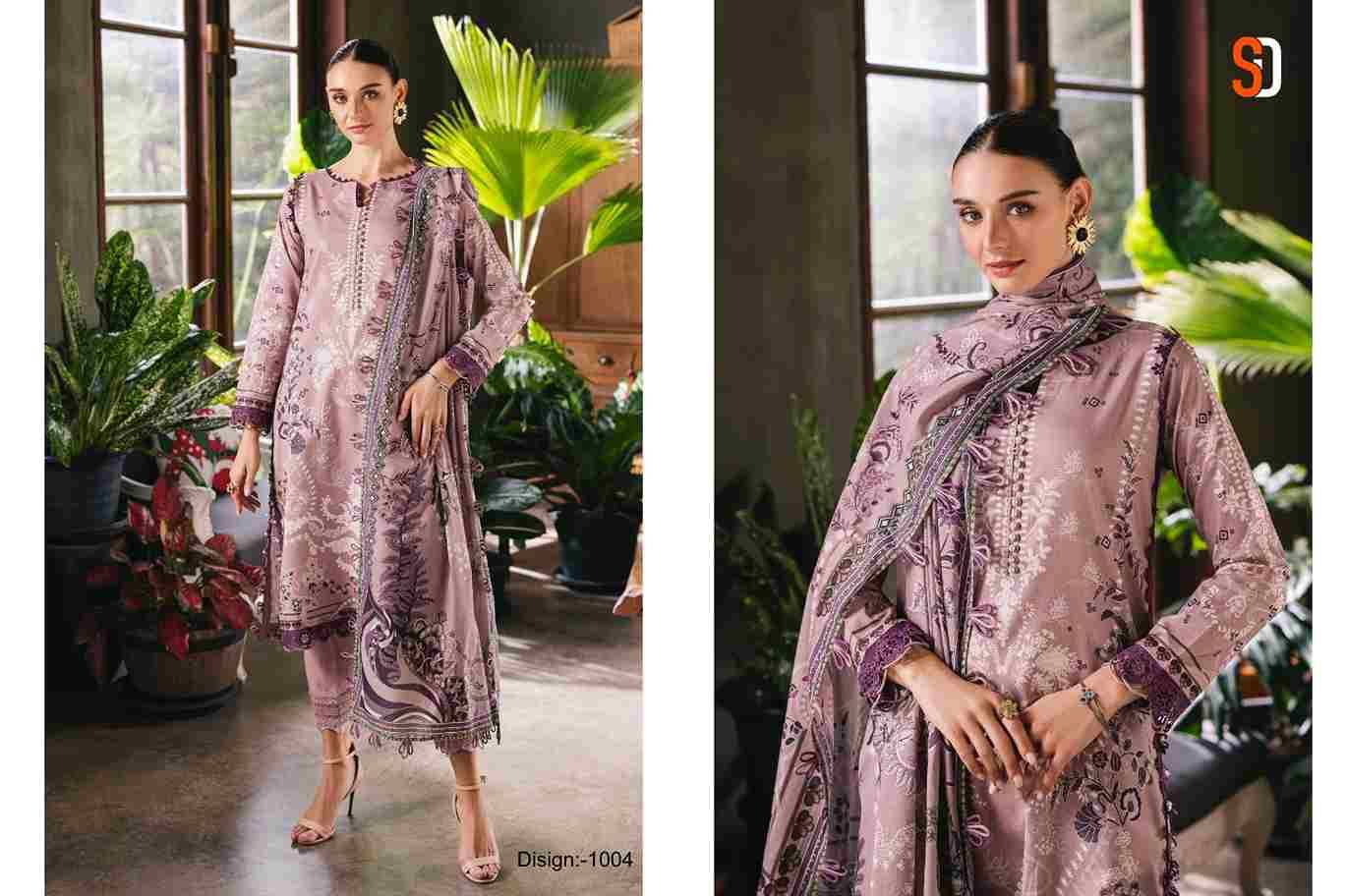 Jade Urbane Vol-1 By Shraddha Designer 1001 To 1004 Series Designer Pakistani Suits Beautiful Stylish Fancy Colorful Party Wear & Occasional Wear Lawn Cotton Print Dresses At Wholesale Price