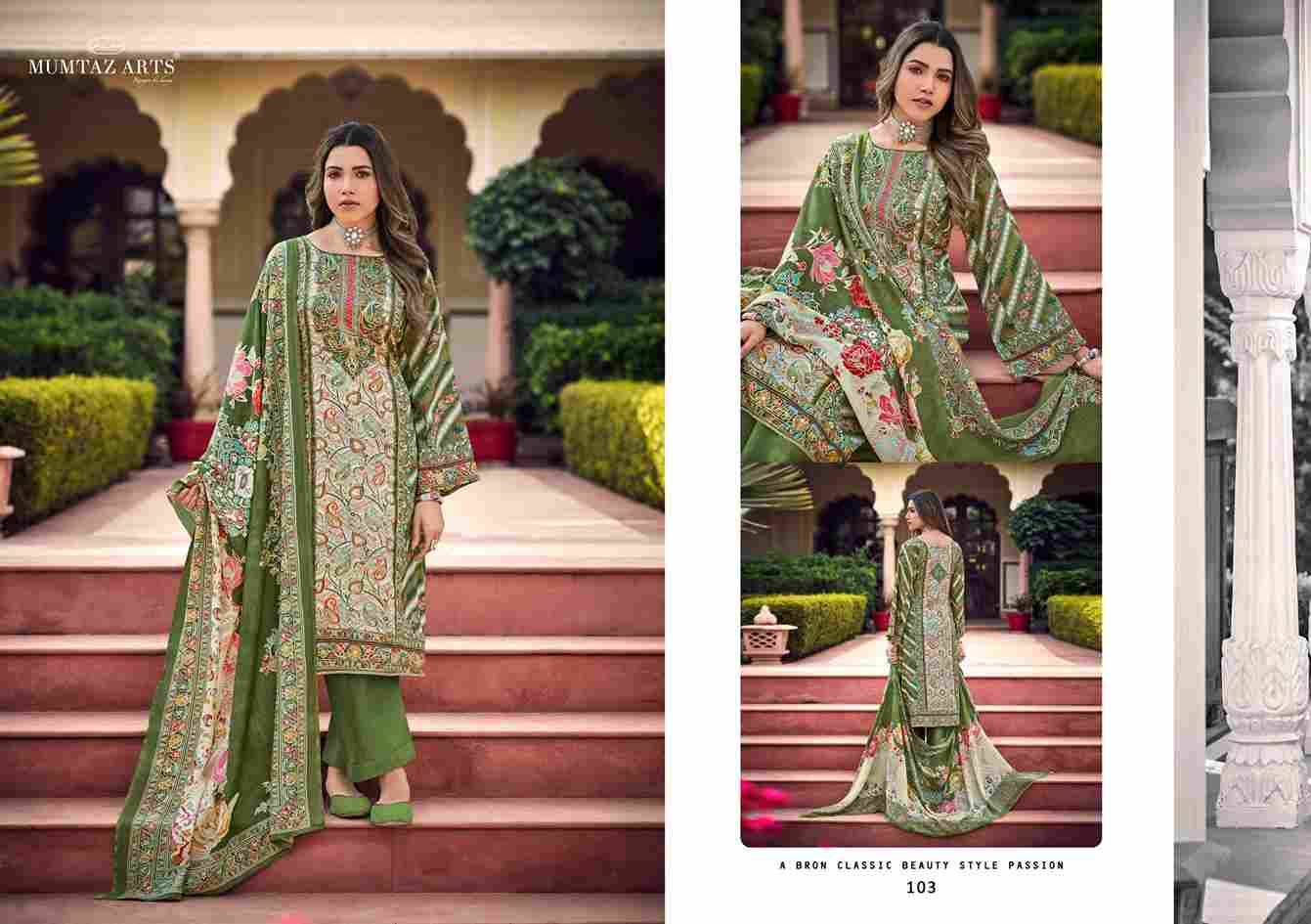 Moksha By Mumtaz Arts 101 To 104 Series Designer Festive Suits Collection Beautiful Stylish Fancy Colorful Party Wear & Occasional Wear Pure Jam Satin Dresses At Wholesale Price