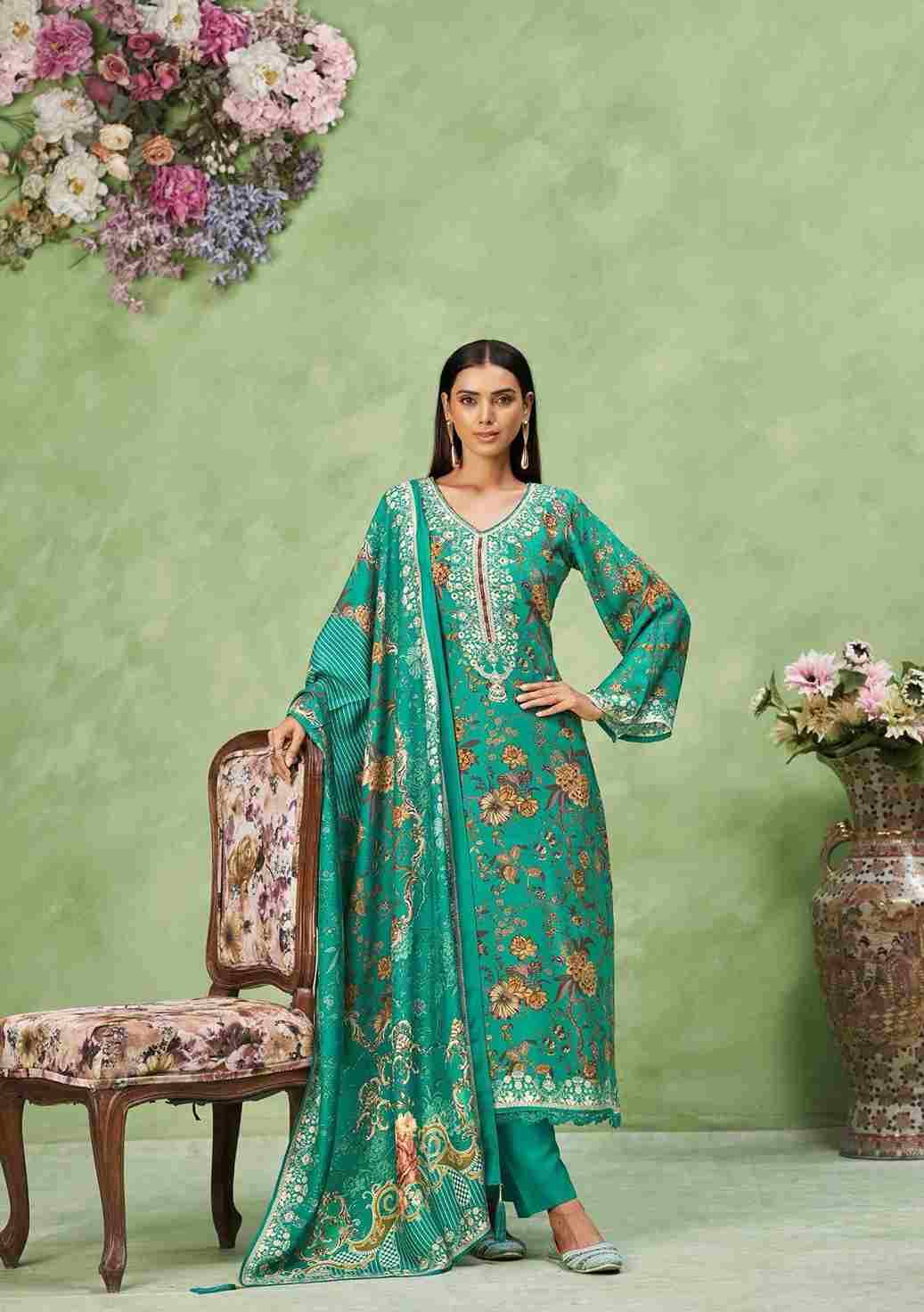 Surkh Vol-2 By Karva Designer Studio 01 To 06 Series Beautiful Festive Suits Stylish Fancy Colorful Casual Wear & Ethnic Wear Pure Viscose Muslin Digital Print Dresses At Wholesale Price