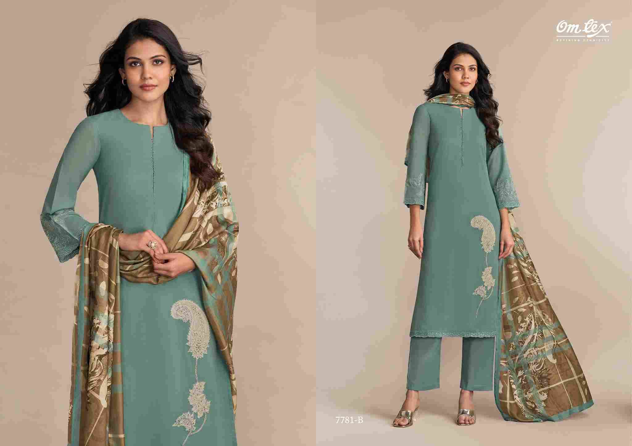 Sanskriti Style By Om Tex 7781-A To 7781-D Series Beautiful Suits Stylish Fancy Colorful Party Wear & Ethnic Wear Lawn Cotton Dresses At Wholesale Price