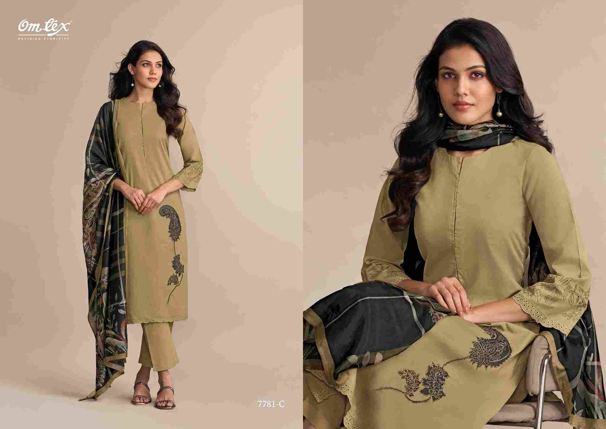 Sanskriti Style By Om Tex 7781-A To 7781-D Series Beautiful Suits Stylish Fancy Colorful Party Wear & Ethnic Wear Lawn Cotton Dresses At Wholesale Price