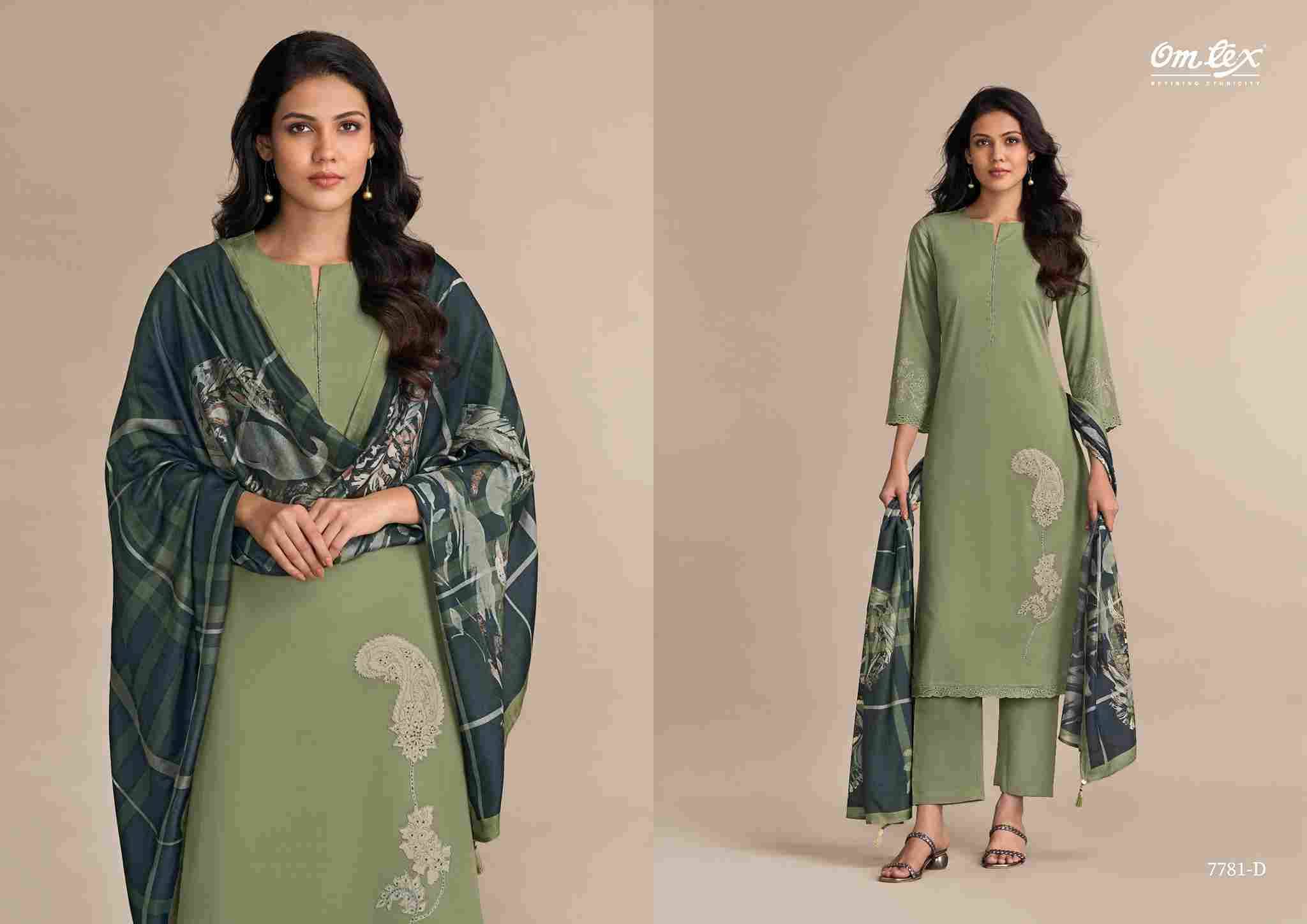 Sanskriti Style By Om Tex 7781-A To 7781-D Series Beautiful Suits Stylish Fancy Colorful Party Wear & Ethnic Wear Lawn Cotton Dresses At Wholesale Price