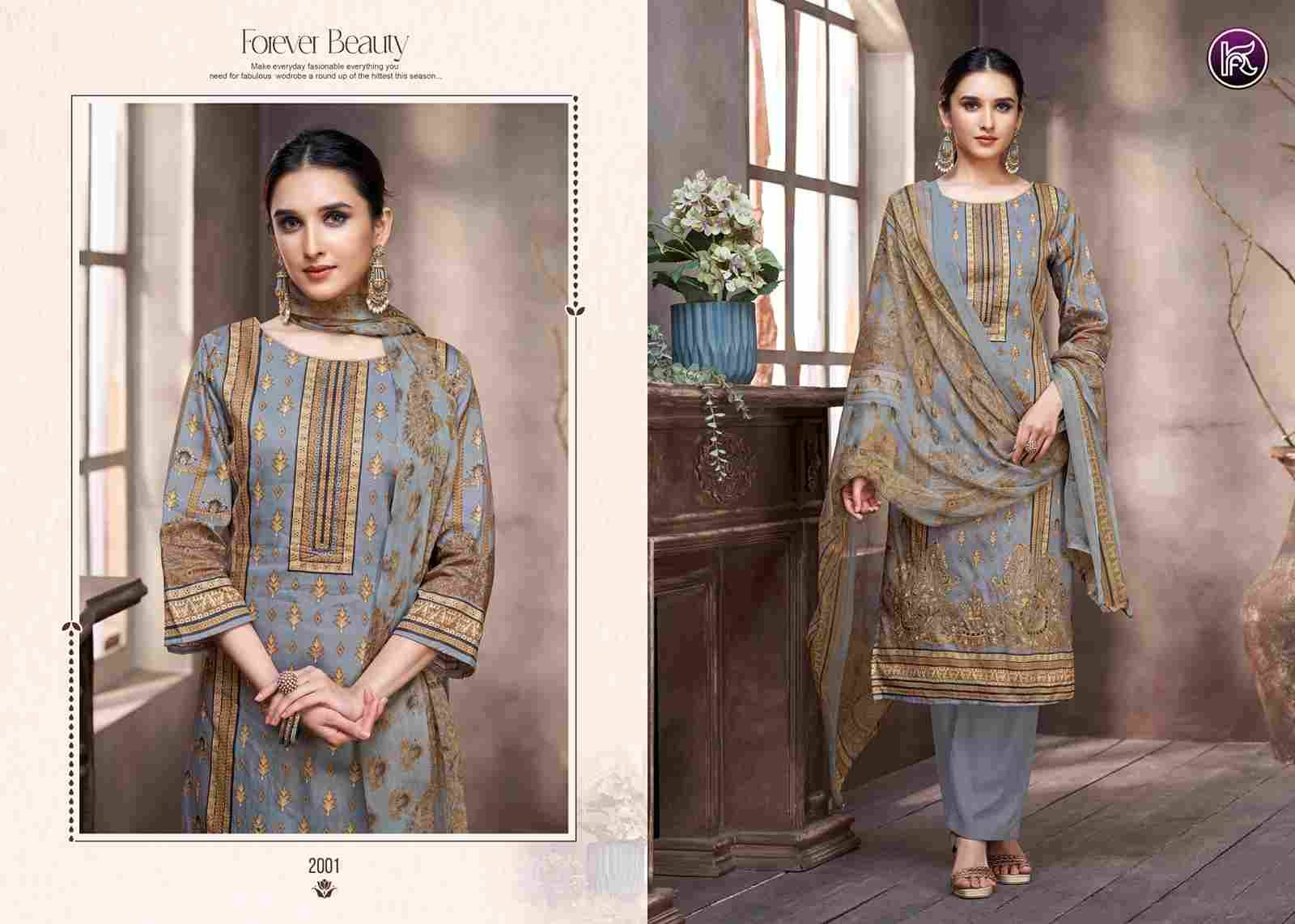 Ruhi Vol-2 By Kala Fashion 2001 To 2004 Series Festive Suits Beautiful Fancy Colorful Stylish Party Wear & Occasional Wear Pure Jam Dresses At Wholesale Price