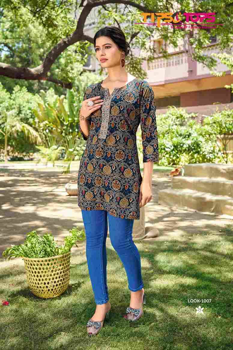 Cotton Candy Vol-7 By Tips And Tops 1001 To 1008 Series Designer Stylish Fancy Colorful Beautiful Party Wear & Ethnic Wear Collection Cotton Tops At Wholesale Price