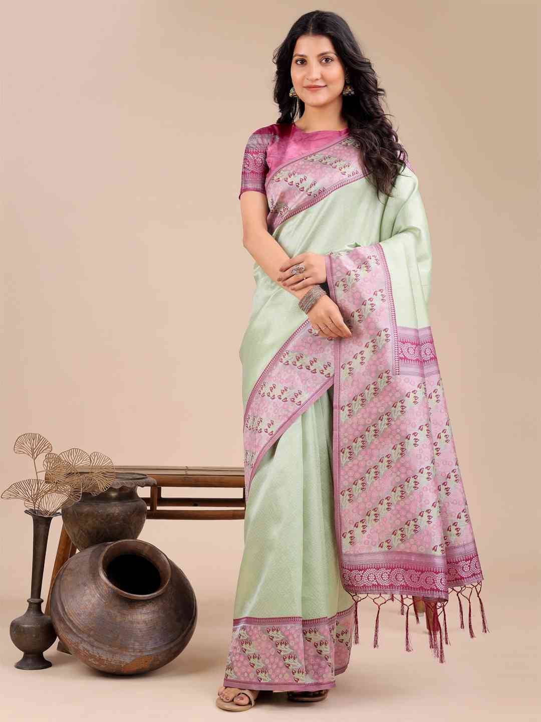 Plazzo Silk Vol-4 By Fashid Wholesale 1001 To 1006 Series Indian Traditional Wear Collection Beautiful Stylish Fancy Colorful Party Wear & Occasional Wear Lichi Silk Sarees At Wholesale Price